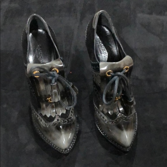 Gucci black leather ankle suede boots - Picture 3 of 15